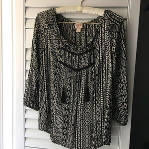 3/4 Length Blouse